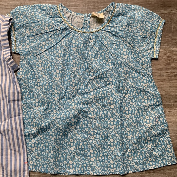2 tops Mini Boden and Cat & Jack 6-7Y - Picture 2 of 8
